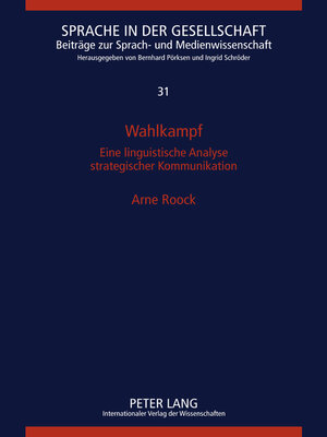 cover image of Wahlkampf